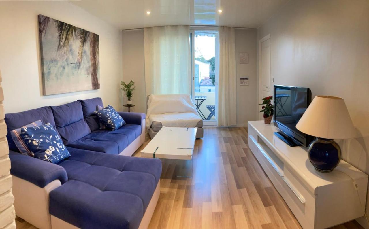 "L'Hippocampe", Climatise, 60 M2 , 2 Chambres, Tres Calme, Plage Des Sablettes Et Commerces A 3 Minutes A Pied, Wifi, Parking Gratuit, Lit King Size La Seyne-sur-Mer Exteriör bild